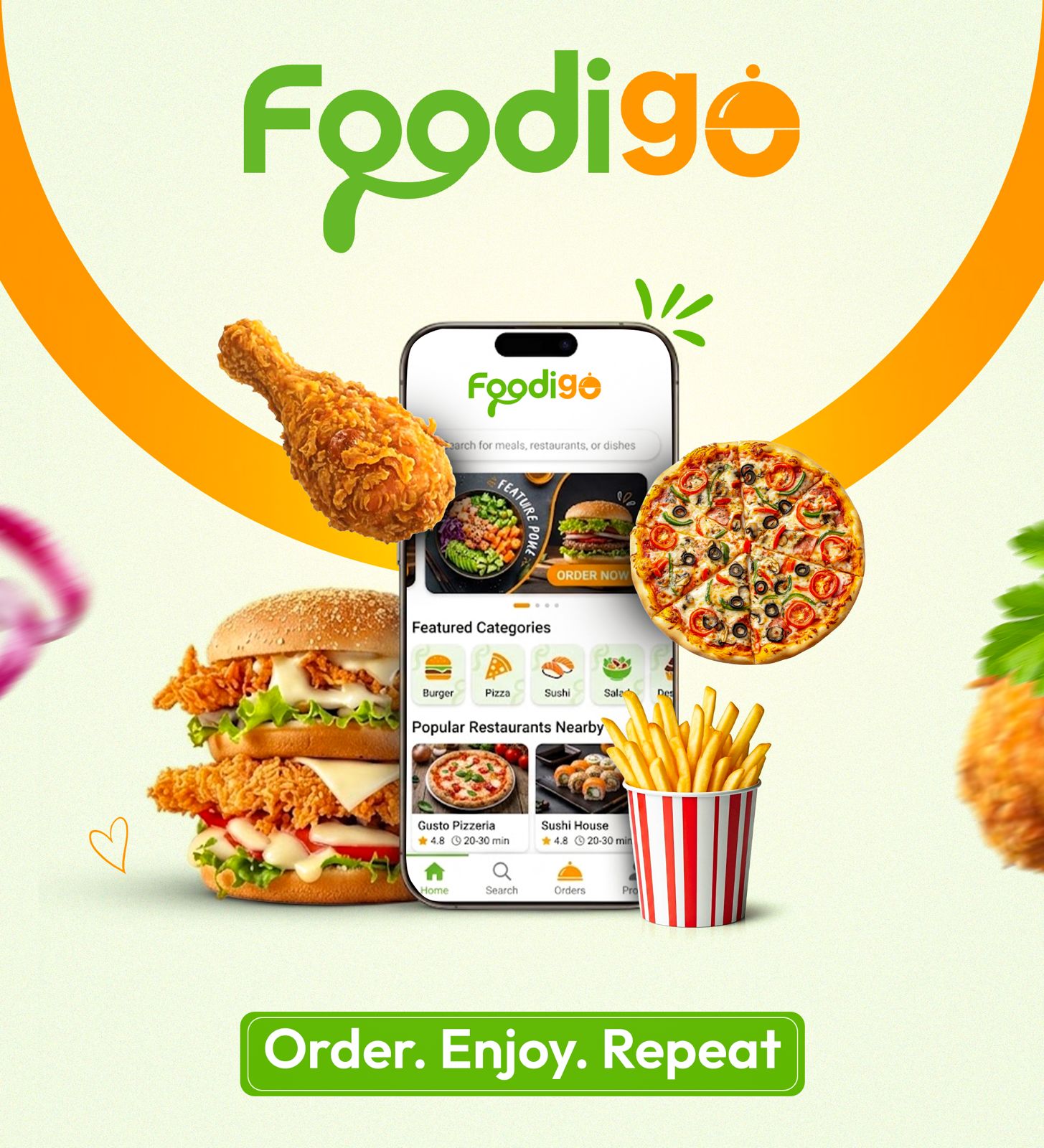 Foodigo app poster