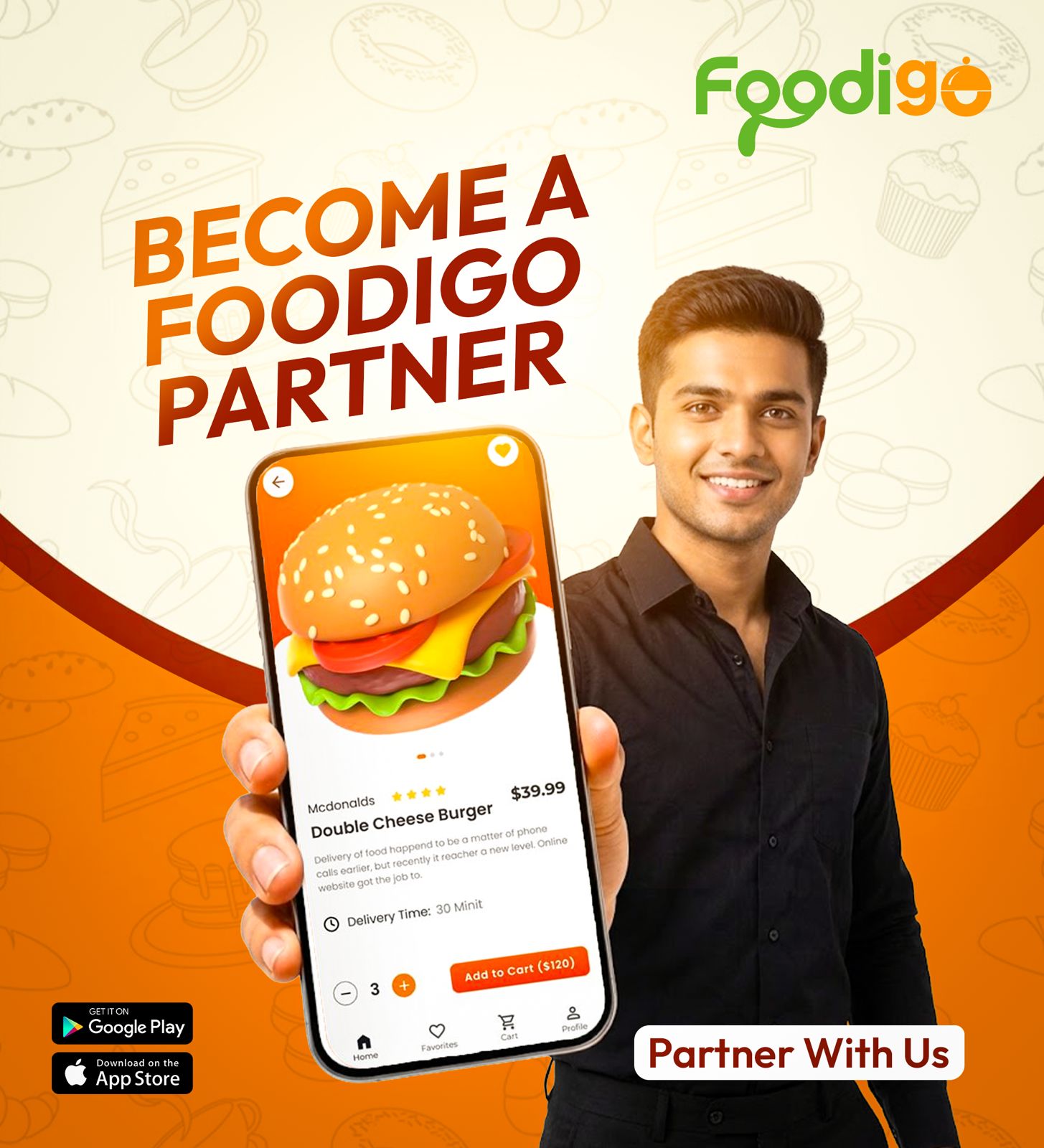 Foodigo app poster